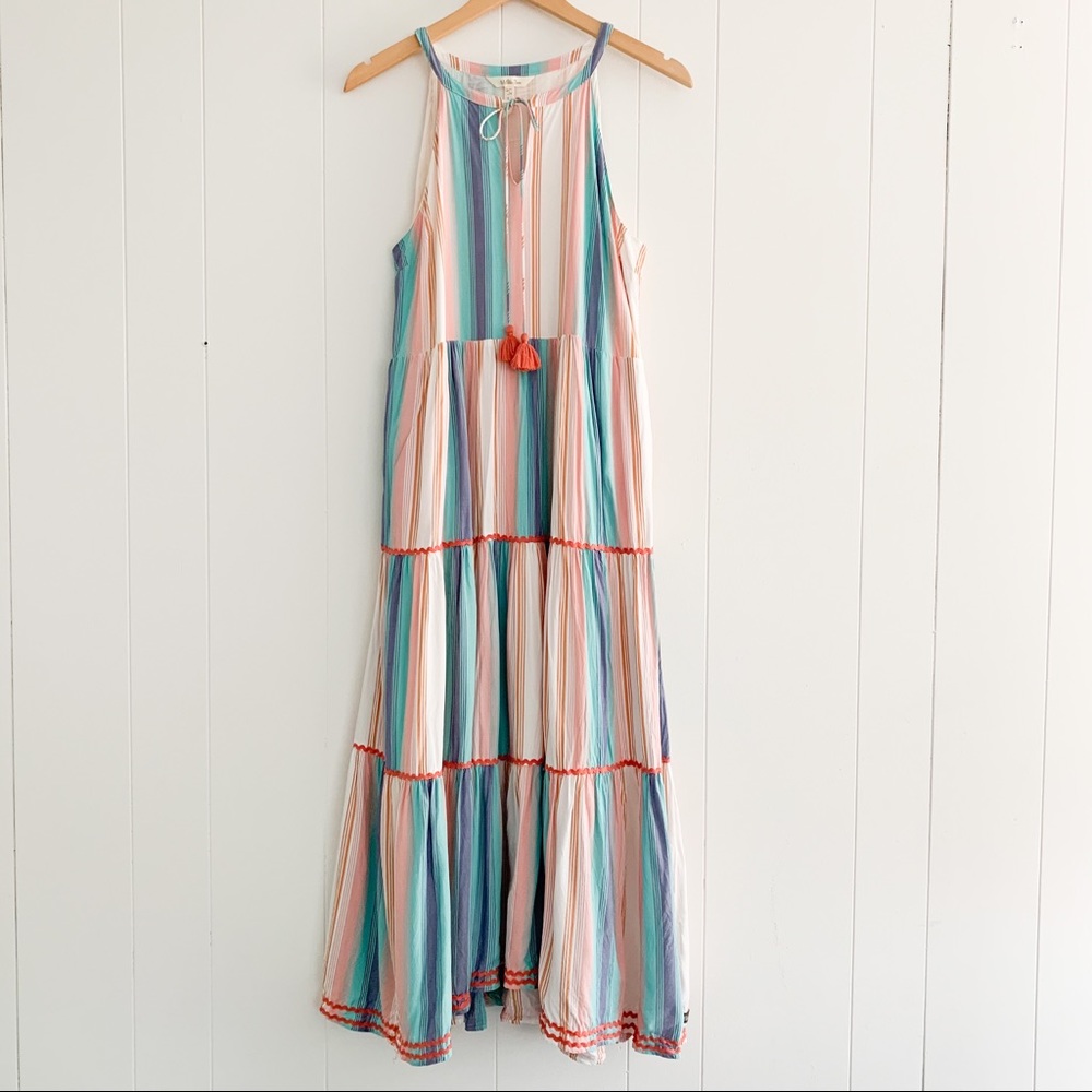 Matilda Jane Striped Tiered Maxi Dress